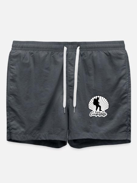 Chemin de Saint Jacques de Compostelle - Short de bain - charbon