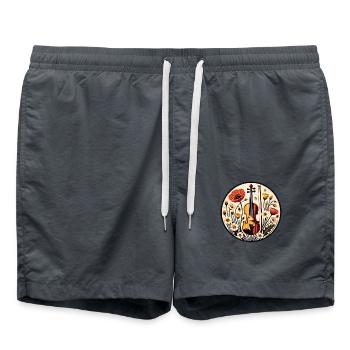 Violon - Short de bain - charbon - Devant - AI Model Male 185 light (185cm)