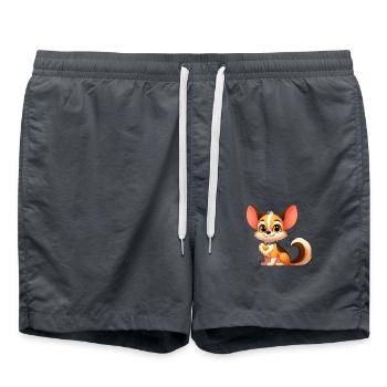 Chihuahua - Badeshorts - Anthrazit - Vorne - AI Model Male 185 light (185cm)