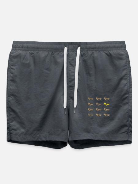 Style banane - Restez frais - Short de bain - charbon