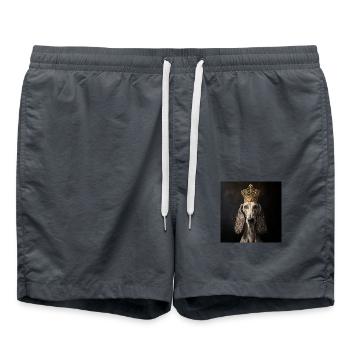 Roi - Short de bain - charbon - Devant - AI Model Male 185 light (185cm)