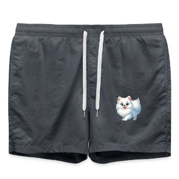 Spitz 5 - Badeshorts - Anthrazit - Vorne - AI Model Male 185 light (185cm)