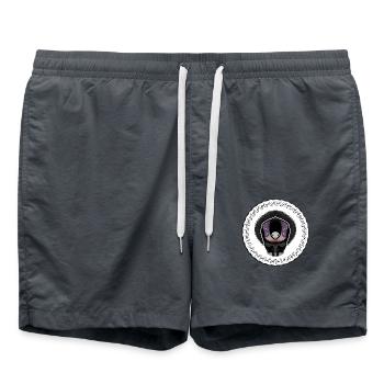 Shadow designed by EuV - Swim Trunks - anthracite - Front - AI Model Male 185 light (185cm)