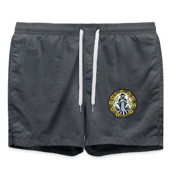 Lemur - Swim Trunks - anthracite - Front - AI Model Male 185 light (185cm)