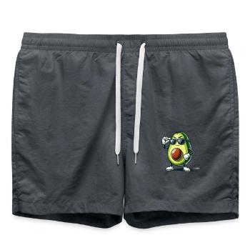 Avocado - Swim Trunks - anthracite - Front - AI Model Male 185 light (185cm)