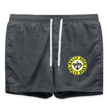 Malle 2025 Team - Swim Trunks - anthracite - Front - AI Model Male 185 light (185cm)