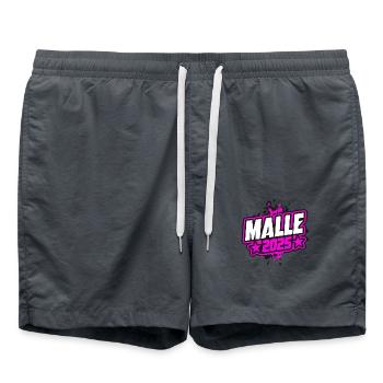 Malle 2025 Mallorca Klecks - Short de bain - charbon - Devant - AI Model Male 185 light (185cm)