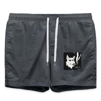 WOLFTAIRE - Short de bain - charbon - Devant - AI Model Male 185 light (185cm)