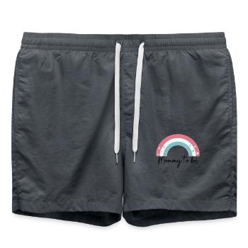 Future maman - Short de bain - charbon - Devant - AI Model Male 185 light (185cm)
