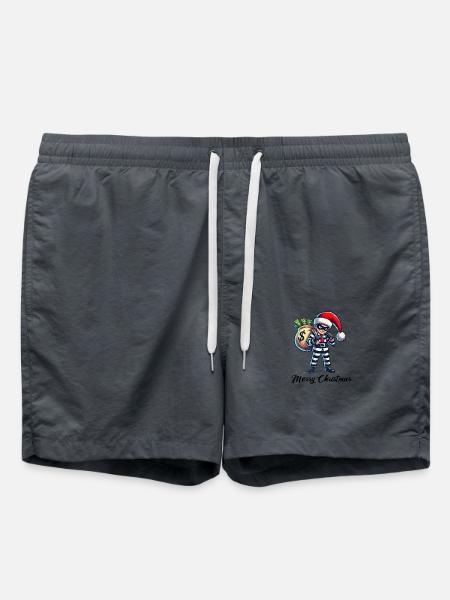 Robber Christmas - Swim Trunks - anthracite