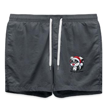 Noël Skunk - Short de bain - charbon - Devant - AI Model Male 185 light (185cm)