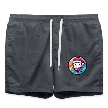 Méduse Noël Noël - Short de bain - charbon - Devant - AI Model Male 185 light (185cm)