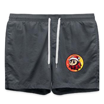 Coccinelle Noël Noël - Short de bain - charbon - Devant - AI Model Male 185 light (185cm)