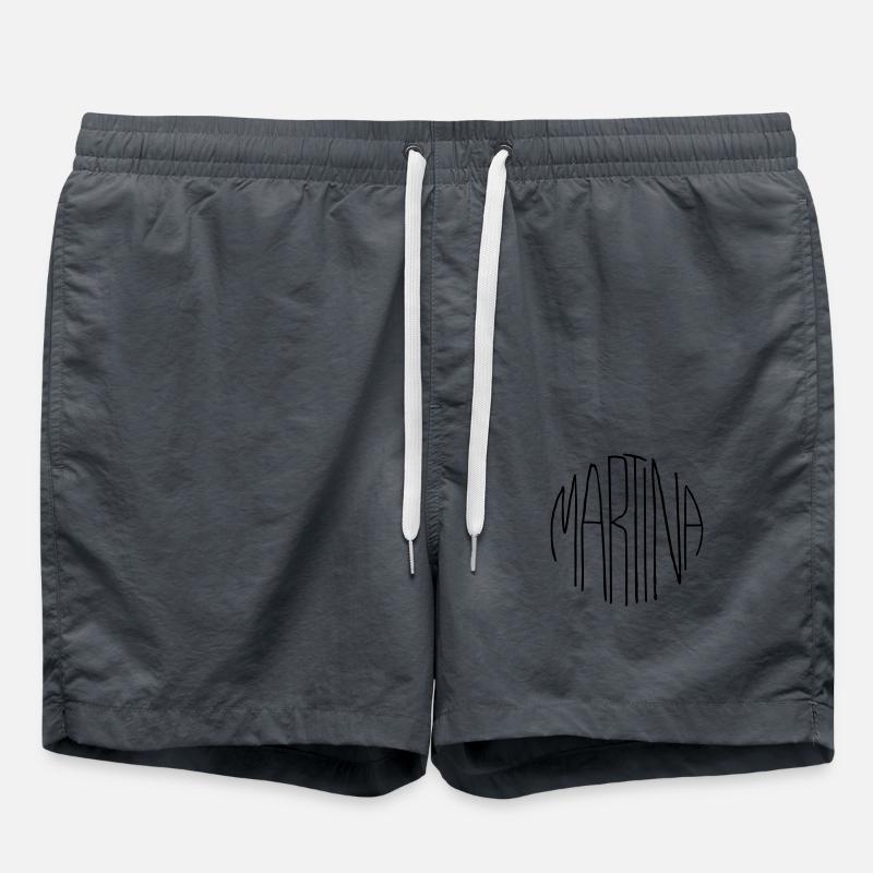 Martina - Short de bain - charbon