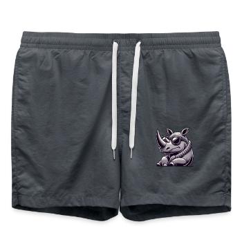 nashorn cool - Badeshorts - Anthrazit - Vorne - AI Model Male 185 light (185cm)