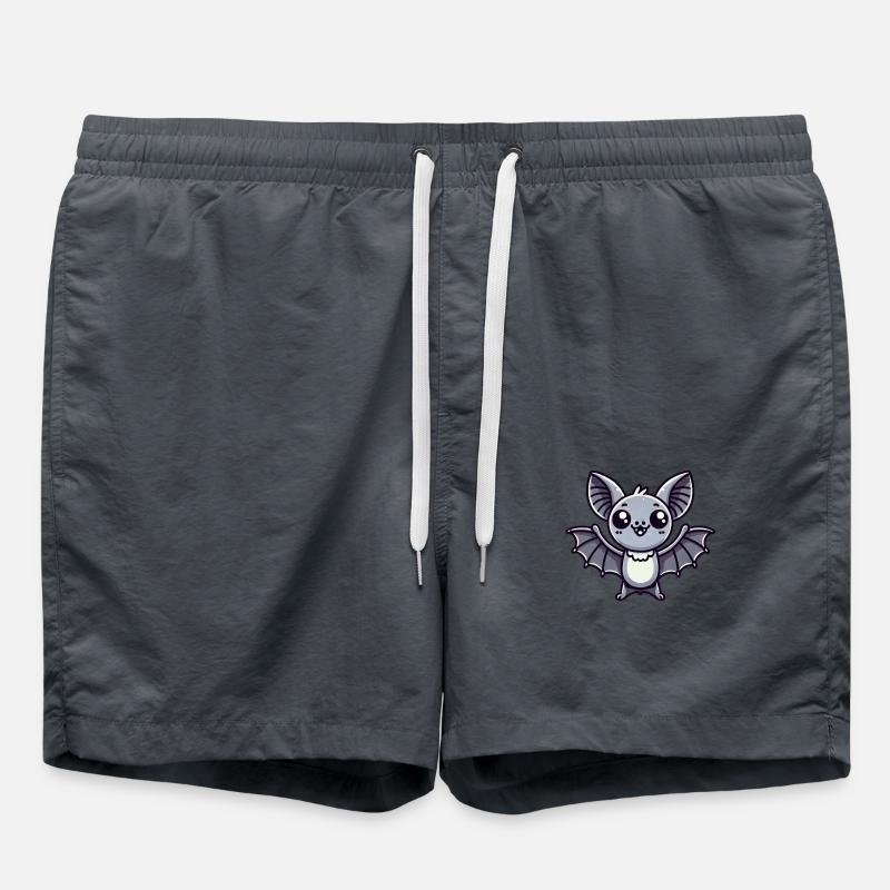 bat - Swim Trunks - anthracite