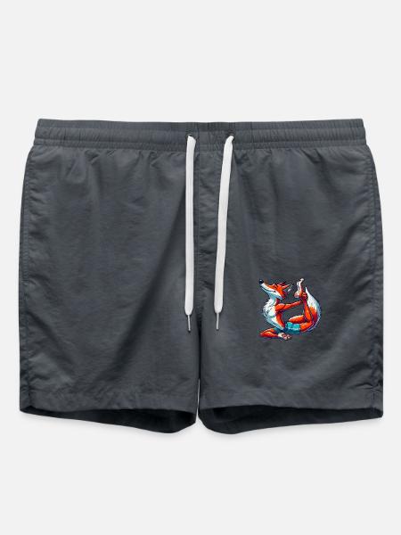 fuchs yoga - Badeshorts - Anthrazit