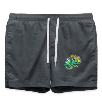 Caméléon - Short de bain - charbon - Devant - AI Model Male 185 light (185cm)