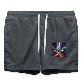 Worp - Badeshorts - Anthrazit - Vorne - AI Model Male 185 light (185cm)