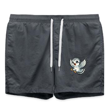 Enfant faucon - Short de bain - charbon - Devant - AI Model Male 185 light (185cm)
