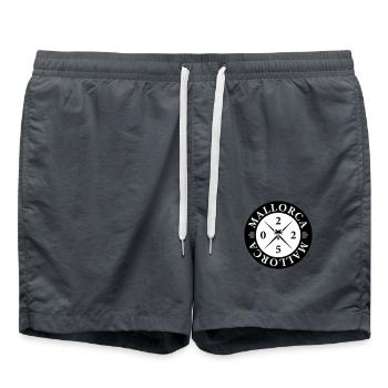 Mallorca 2025 - Swim Trunks - anthracite - Front - AI Model Male 185 light (185cm)