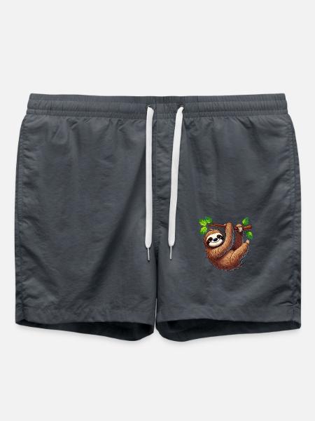 Sloth - Swim Trunks - anthracite