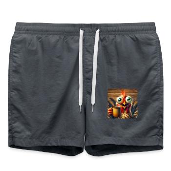 Chicken - Swim Trunks - anthracite - Front - AI Model Male 185 light (185cm)