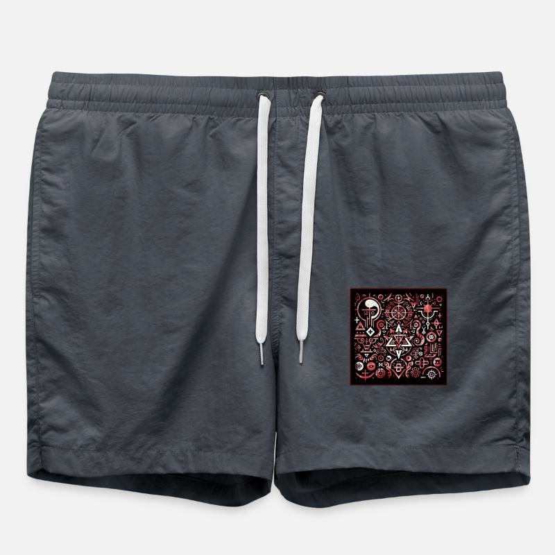 Dark Art - Swim Trunks - anthracite
