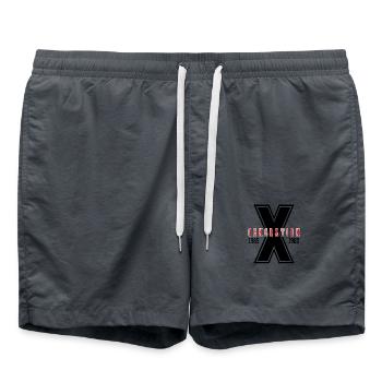 Generation X 1965-1980 - Swim Trunks - anthracite - Front - AI Model Male 185 light (185cm)
