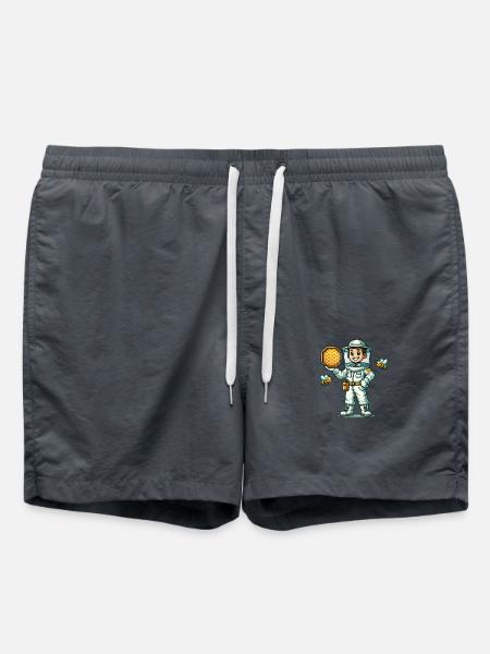 Beekeeper Bees - Swim Trunks - anthracite