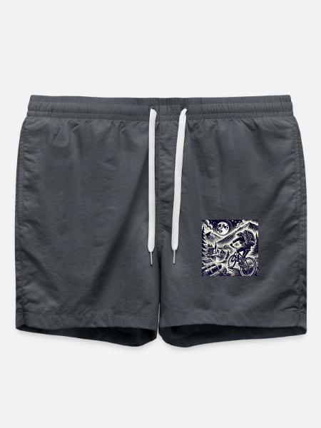 Bikepacking Adventur - Badeshorts - Anthrazit