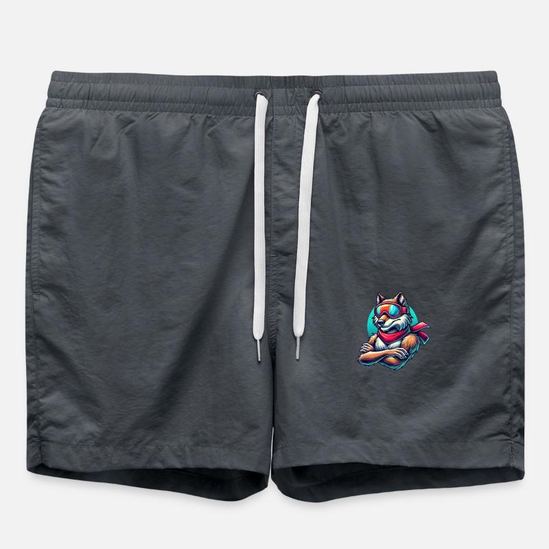 Wolf Ski Goggles - Swim Trunks - anthracite