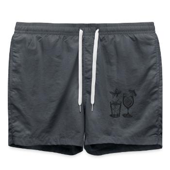 Goldfish - Swim Trunks - anthracite - Front - AI Model Male 185 light (185cm)