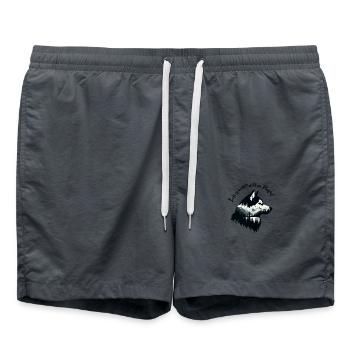 Husky - Swim Trunks - anthracite - Front - AI Model Male 185 light (185cm)