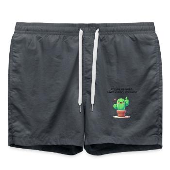 cactus - Short de bain - charbon - Devant - AI Model Male 185 light (185cm)