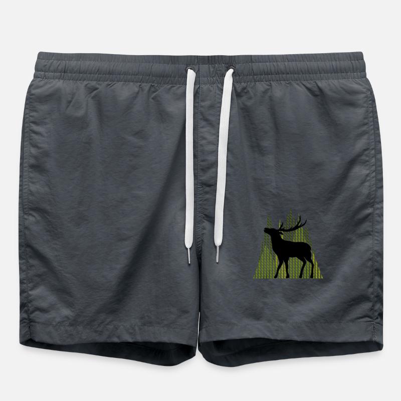 Deer - Swim Trunks - anthracite