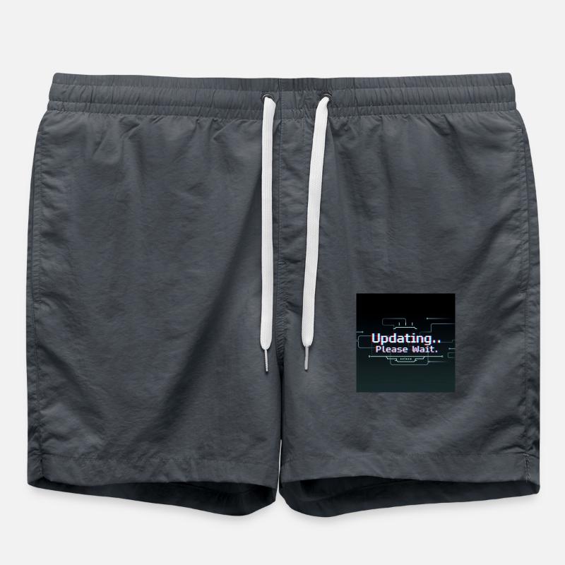 Glitch Update Loading Screen - Swim Trunks - anthracite