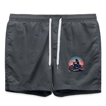 Liberté - Short de bain - charbon - Devant - AI Model Male 185 light (185cm)