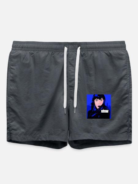 GHOST FROM THE PAST - Swim Trunks - anthracite