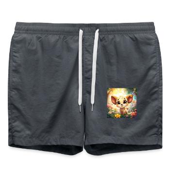 Sweet F - Badeshorts - Anthrazit - Vorne - AI Model Male 185 light (185cm)