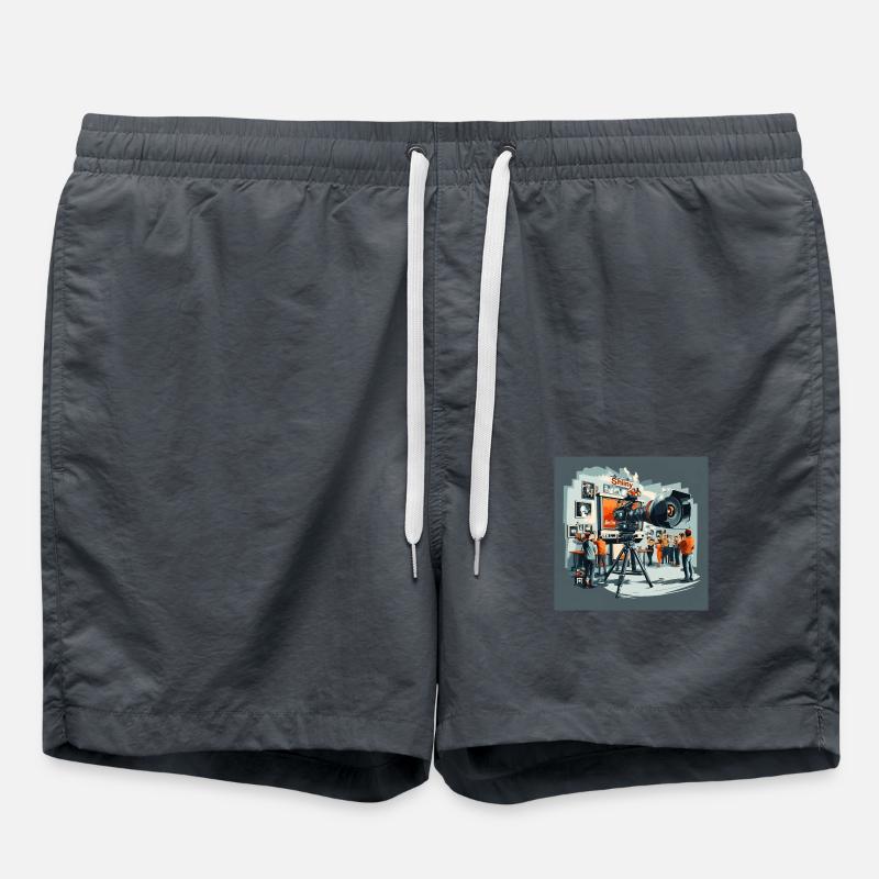 Camera studion 2 - Badeshorts - Anthrazit