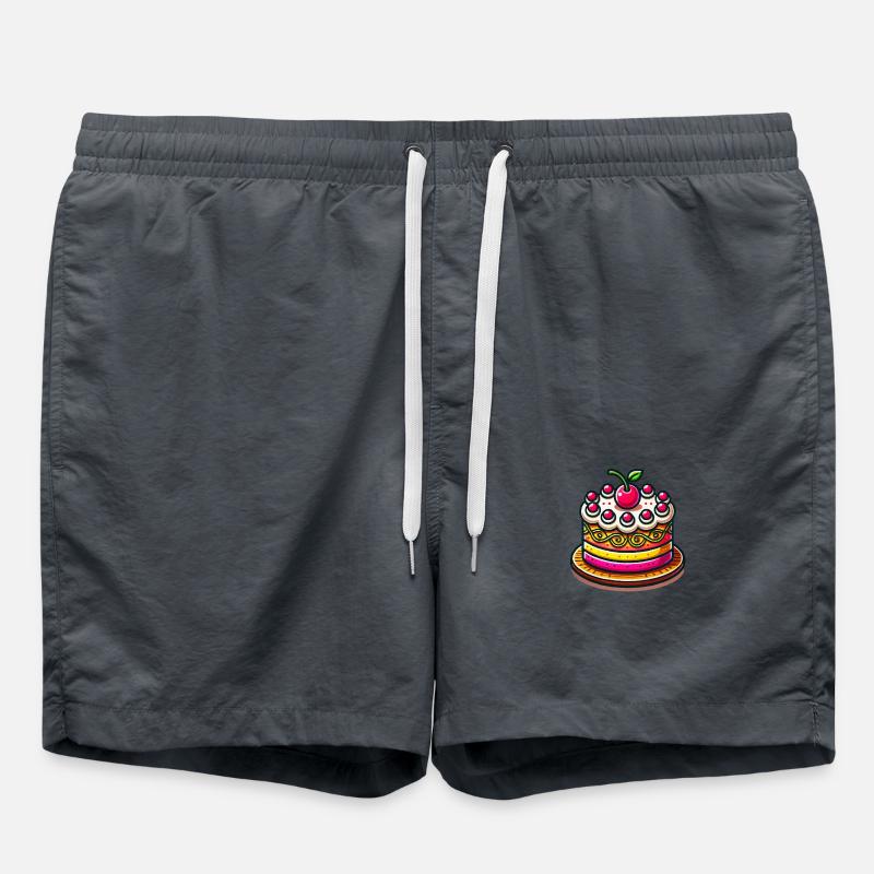 torte comic - Badeshorts - Anthrazit