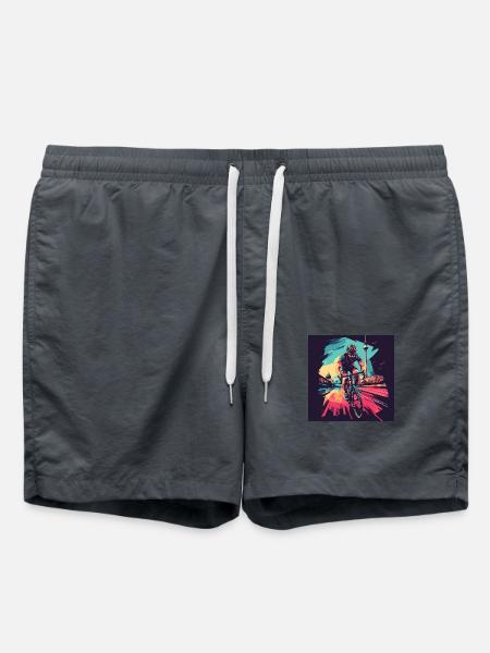 Vélo - Short de bain - charbon