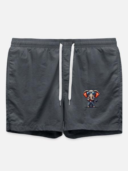 Elephant Comic Sunglasses - Swim Trunks - anthracite