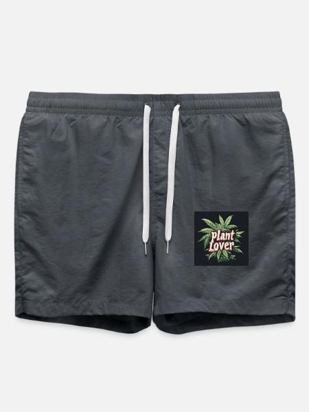 Canabis lover - Swim Trunks - anthracite