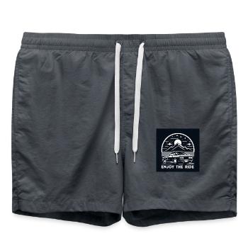 Enjoy driving - Swim Trunks - anthracite - Front - AI Model Male 185 light (185cm)