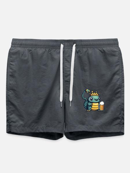 Worm Bière Drôle - Short de bain - charbon