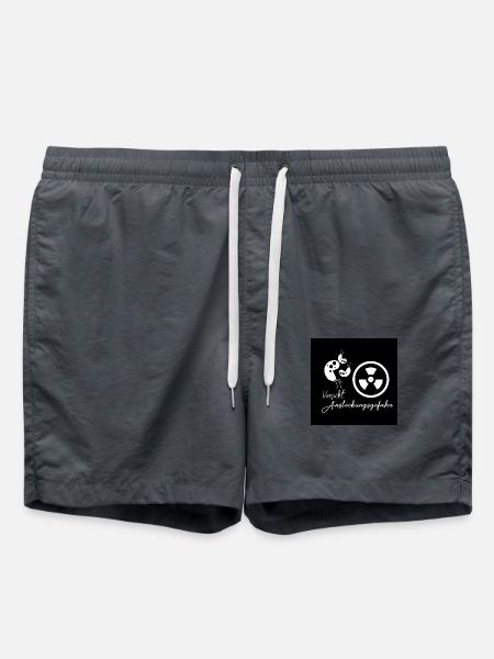 Get well soon - Swim Trunks - anthracite