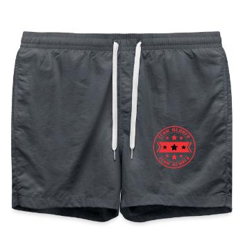 Team Member Stempel - Badeshorts - Anthrazit - Vorne - AI Model Male 185 light (185cm)