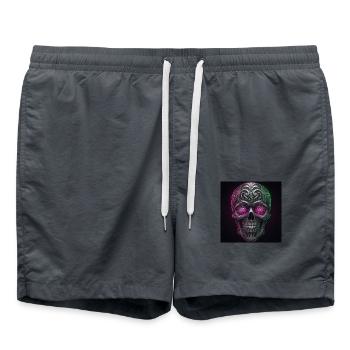 dead - Badeshorts - Anthrazit - Vorne - AI Model Male 185 light (185cm)